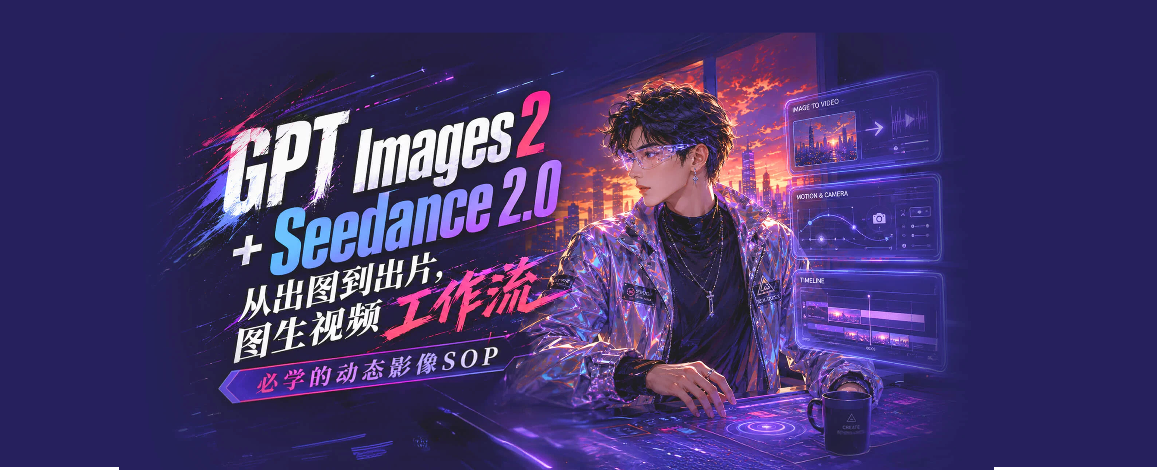 Peng Works 首页视觉横幅