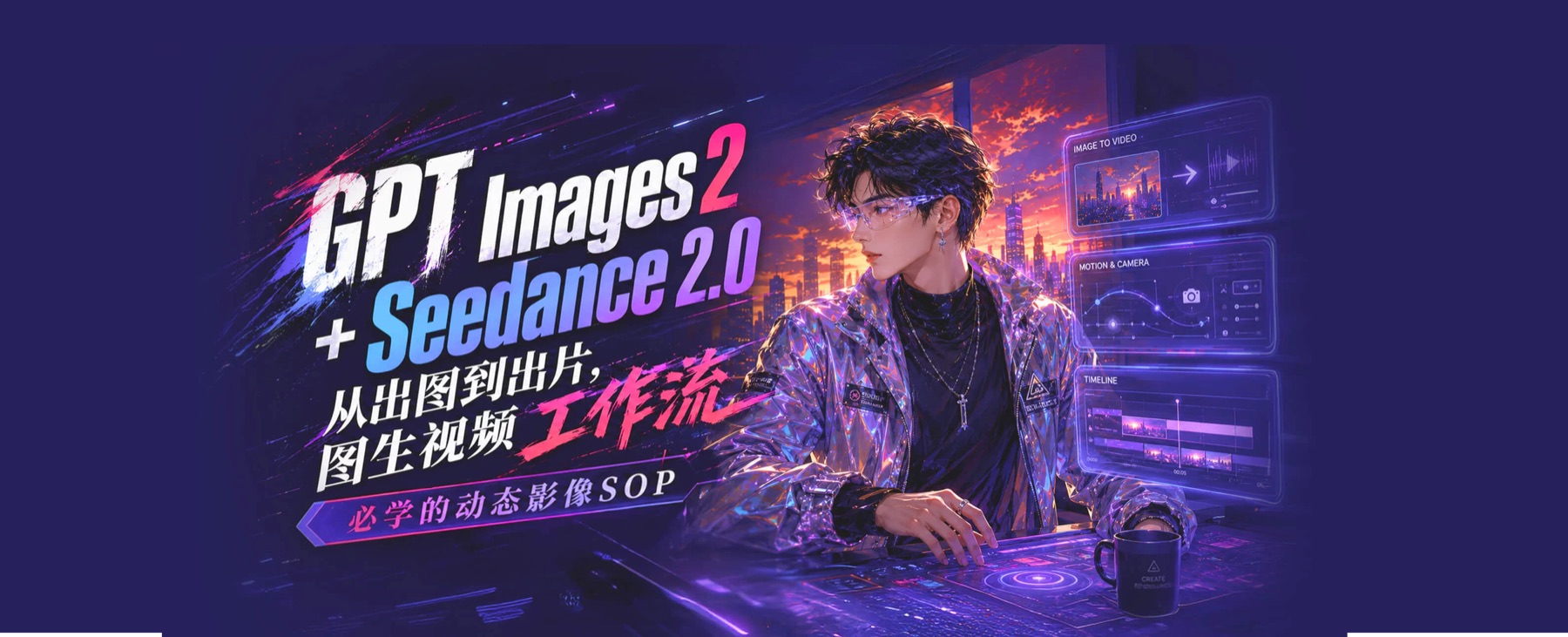 Peng Works 首页视觉横幅